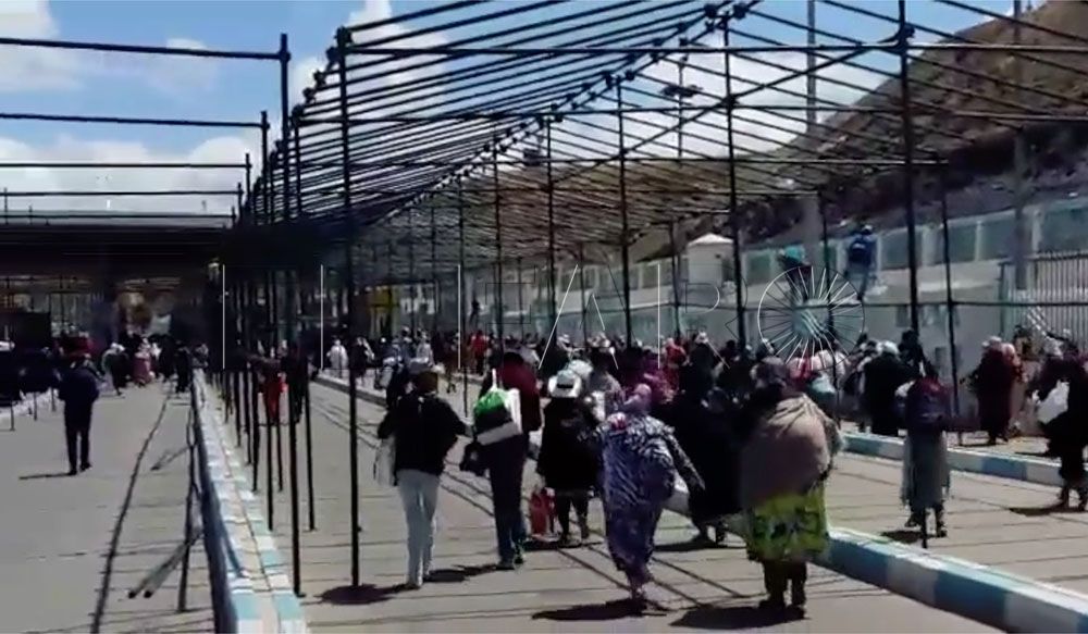 Nueva avalancha en la frontera entre Ceuta y Marruecos