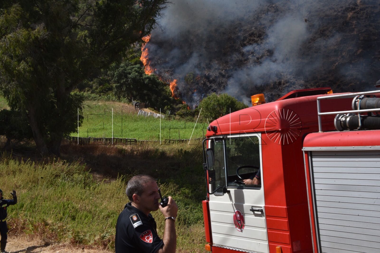 El incendio de García Aldave, minuto a minuto