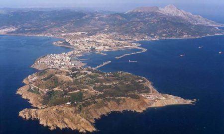 Ceuta desde el aire