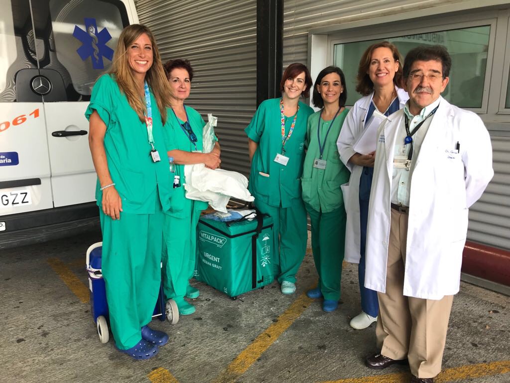 Primera donación multiorgánica en el HUCE en lo que va de año
