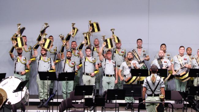 Concierto por el 98º aniversario de la fundación de La Legión