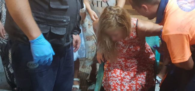 Una vecina de Claudio Vázquez, herida por una obra sin terminar