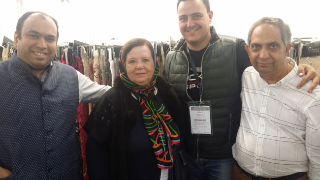 Anishaa, presente en las grandes ferias del sector textil en París