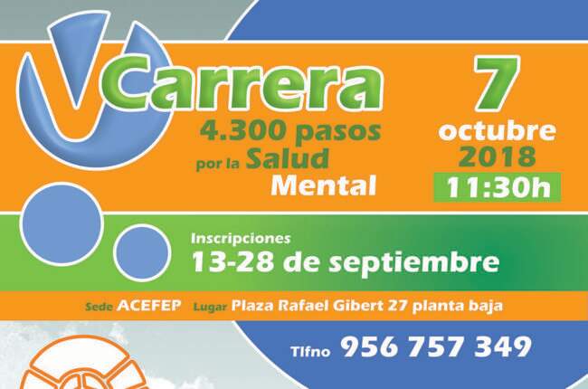 El Faro - ACEFEP celebrará en octubre la V carrera solidaria ‘4.300 pasos por la salud mental’