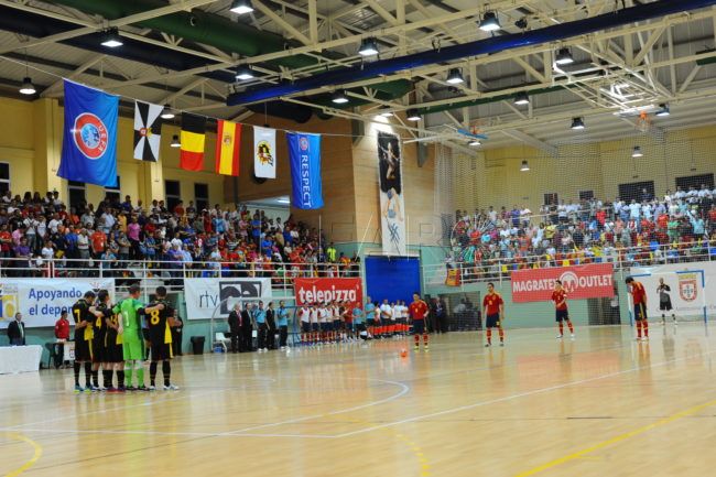 Publicada la lista de convocados para el España-Dinamarca de Fútbol Sala en Ceuta