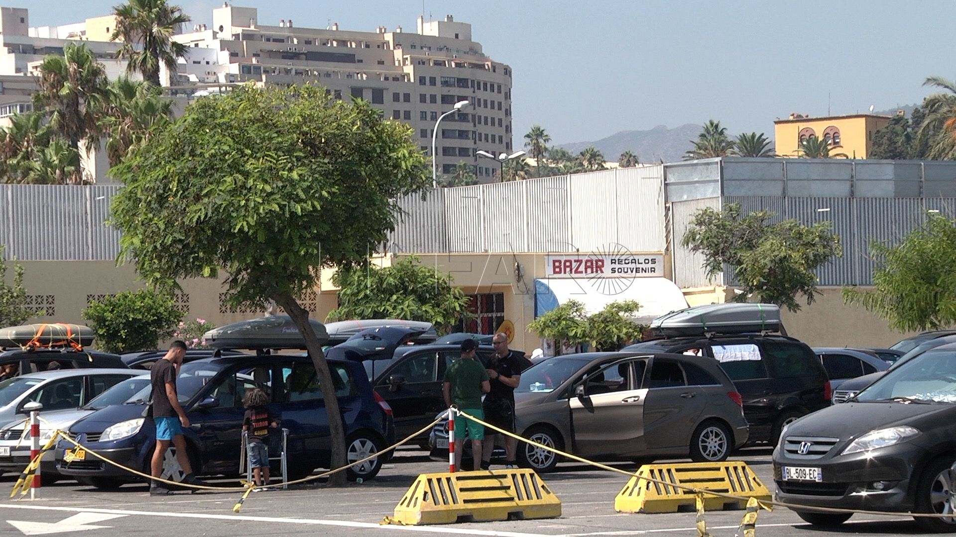 Protección Civil decide suprimir el carril para residentes en el puerto