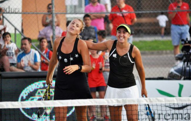 Olga Parres se mete en la final de dobles del IV torneo internacional ‘Ciudad de Ceuta’