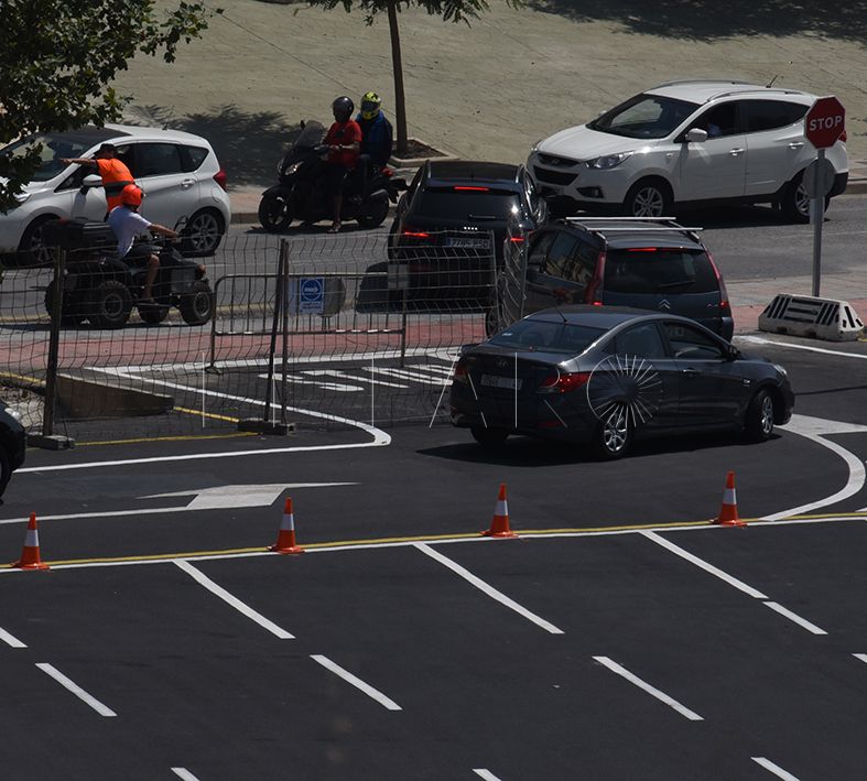 La nueva zona de embolsamiento para despejar la carretera de la frontera: la explanada de ¿la discordia?
