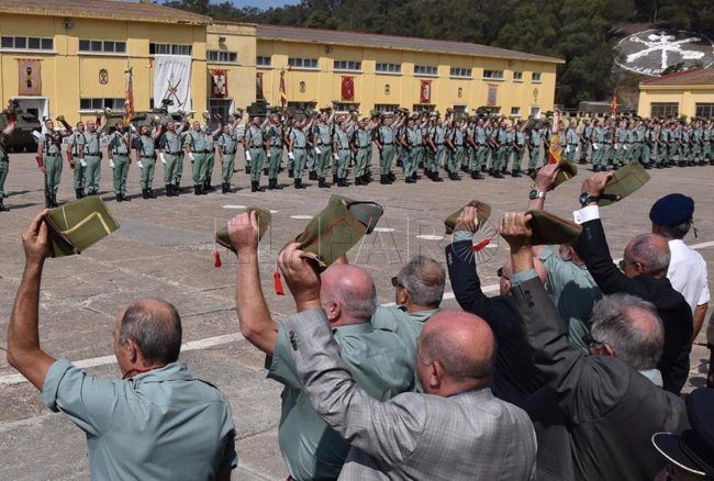 García Aldave se viste este jueves de gala para celebrar el aniversario de La Legión