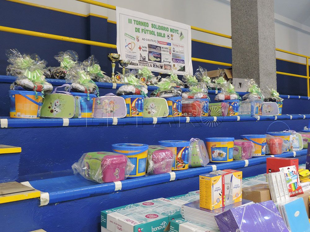 Un torneo solidario de fútbol-sala de MDyC