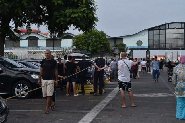 Casi 34.000 viajeros embarcaron en Ceuta este fin de semana