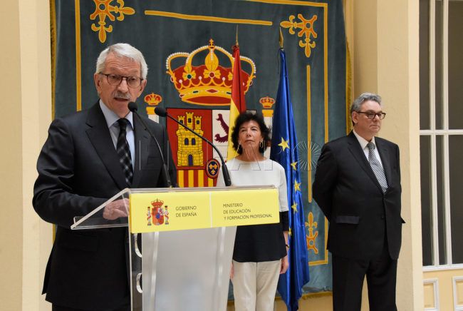 Alejandro Tiana, exsecretario de Estado de Educación, en Ceuta