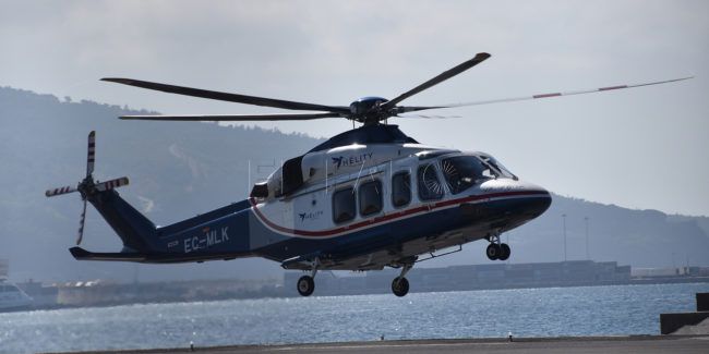 El helicóptero prioritario