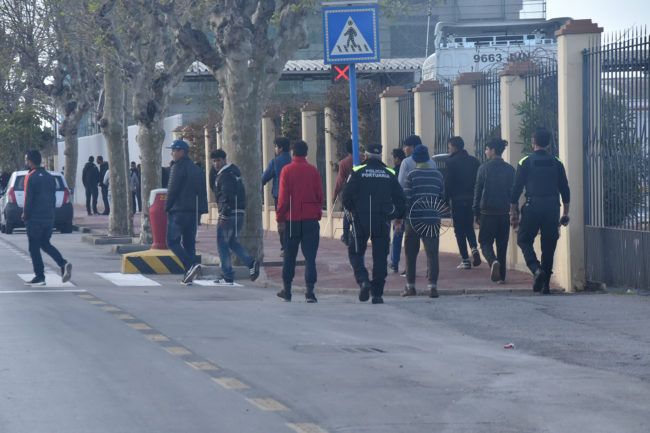 Ceuta desbordada
