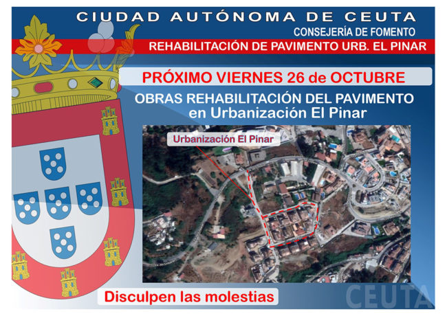 La rehabilitacion del asfalto llega a la urbanización El Pinar