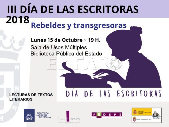 La Biblioteca celebra el día 15 un homenaje a las escritoras ‘rebeldes y transgresoras’