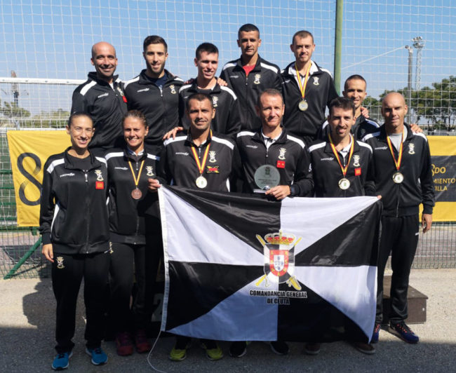 La Comandancia General de Ceuta triunfa en Sevilla durante el Campeonato Militar de Campo a Través
