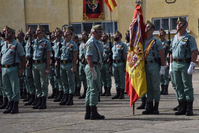 Sábado Legionario en García Aldave, como clausura de las VII Jornadas de Tradición Legionaria