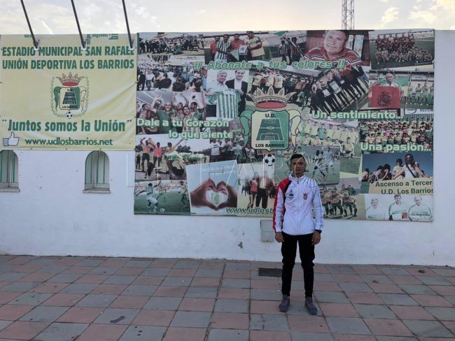 Ziad, residente en La Esperanza, ‘vuela’ en Los Barrios y logra el campeonato en Juvenil de la carrera popular