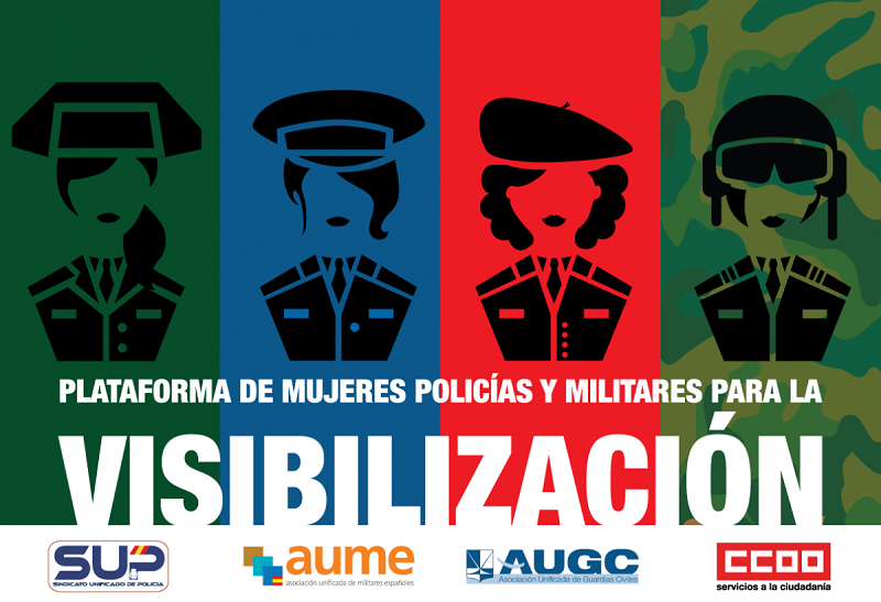 Nace la Plataforma de Mujeres Policías y Militares para su visibilización e igualdad