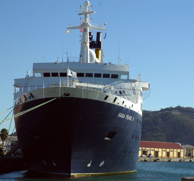 El Faro - El último crucero que visitará Ceuta este año es el Saga Pearl II este lunes