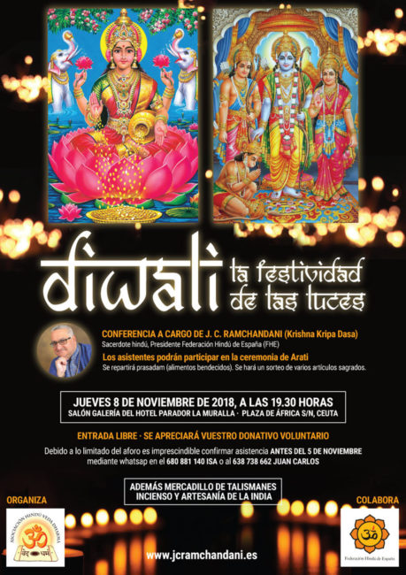 Conferencia del sacerdote hindú Juan Carlos Ramchandani: Enseñanzas del Diwali