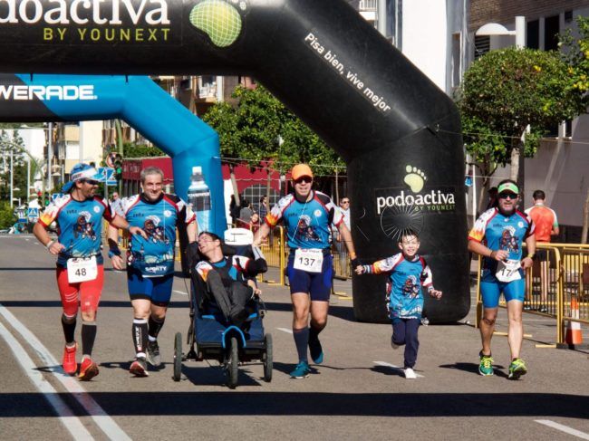 Miembros de Proi y Anyera participan en la Media Maratón de Algeciras