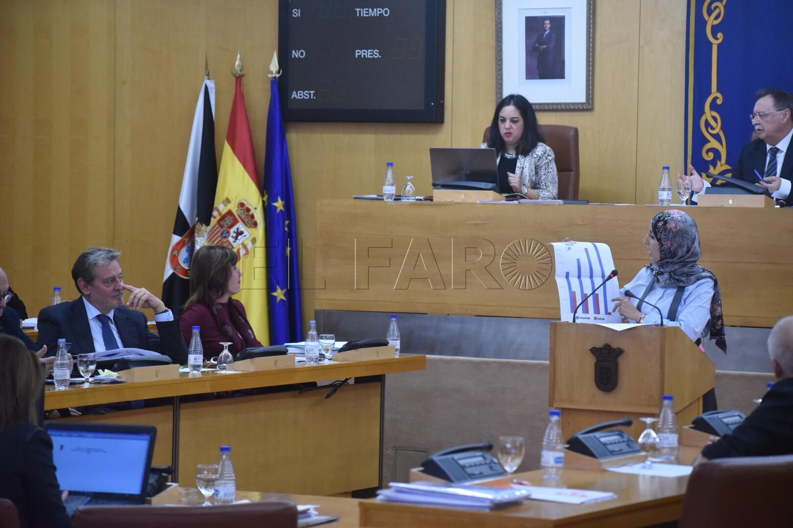 Hamed acusa al PP de diseñar un Presupuesto “con errores”, sin soluciones para terminar con «las dos Ceuta»