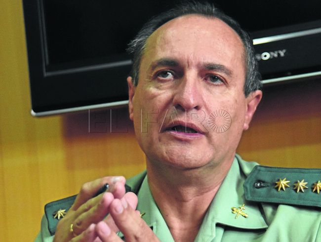 Gómez Salinero, exjefe de la Guardia Civil en Ceuta, destinado al mando de la Benemérita en Extremadura