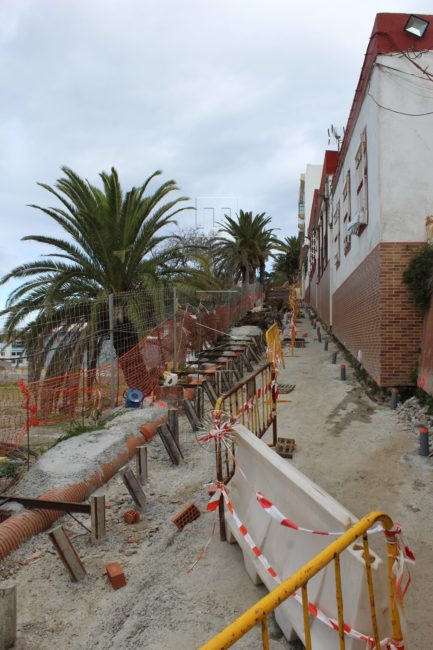 El Faro - Tragsa prevé terminar este mes la obra de consolidación del talud de Alcalá del Valle