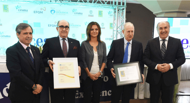 La Mutua de Andalucía y Ceuta (Cesma), sello de Excelencia Europea EFQM 500+