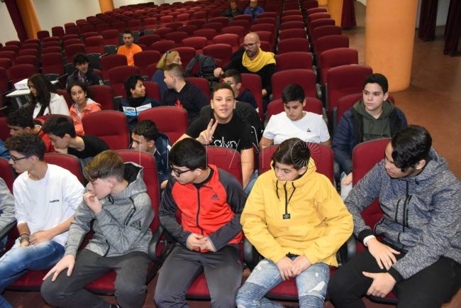 El salón de actos del Ayuntamiento acoge hoy y mañana la película de animación ‘Arrugas’