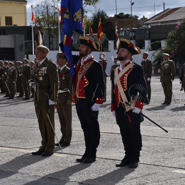 Artillería honra a su Patrona  con un acto en ‘Fuentes Pila’