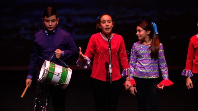 El coro de Virgen de África se alza con el primer premio en la modalidad infantil en el Concurso de Villancicos 2018 de Ceuta