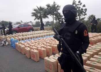 Marruecos intercepta 10 toneladas de hachís listas para salir por mar