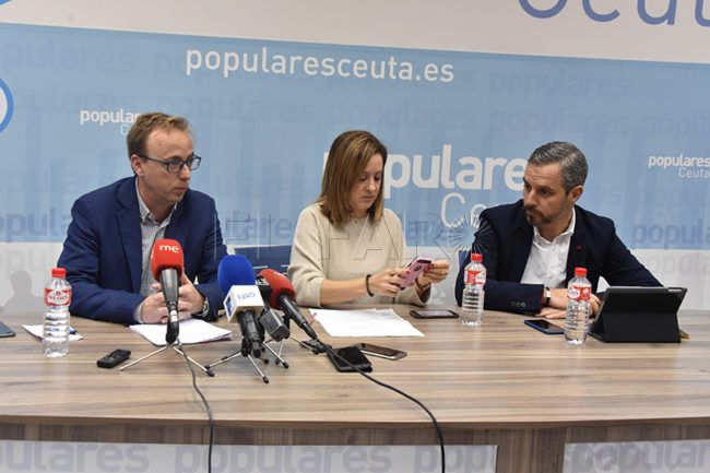 El PP critica los «indignos» presupuestos del PSOE para Ceuta