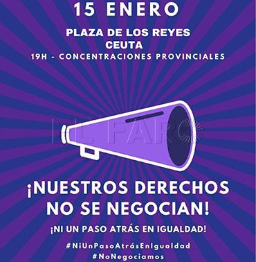 La plataforma feminista se une a la movilización contra el pacto andaluz