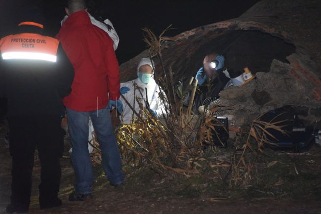 La Policía Nacional investiga qué hay detrás del hallazgo de una mujer carbonizada