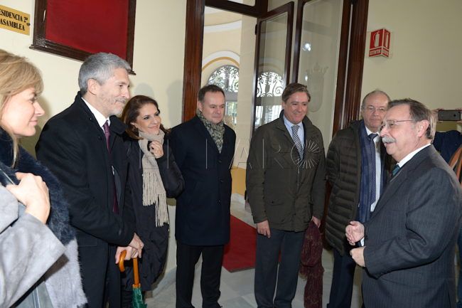 Interior ya confirmó al Gobierno de Ceuta que Marlaska se reuniría con el presidente Vivas