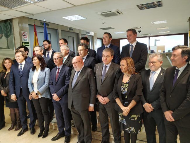 Emilio Carreira, en la sectorial de Deporte