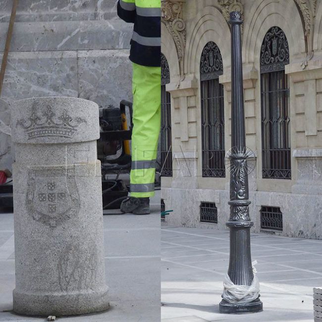 Plaza de África y sus inmediaciones contarán con farolas de corte isabelino