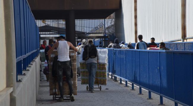 En 2018 salieron 27.075 toneladas  de mercancías a través del ‘Tarajal II’