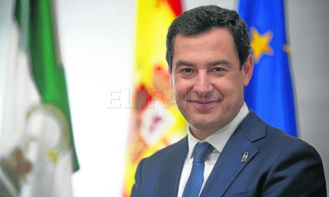 Entrevista a Juan Manuel Moreno, presidente de la Junta de Andalucía: “Propondré a Vivas abrir un canal de comunicación permanente”