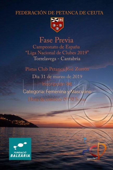 El Faro - ‘Zurrón’ acoge la previa de clubes de petanca