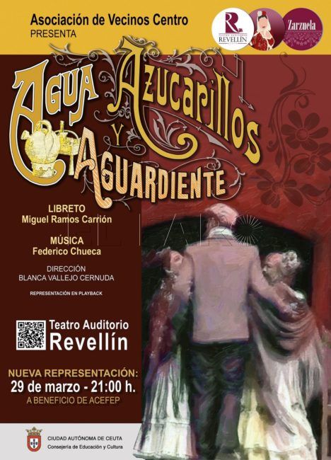 La ACEFEP organiza una nueva representación de ‘Agua, azucarillos y aguardiente’