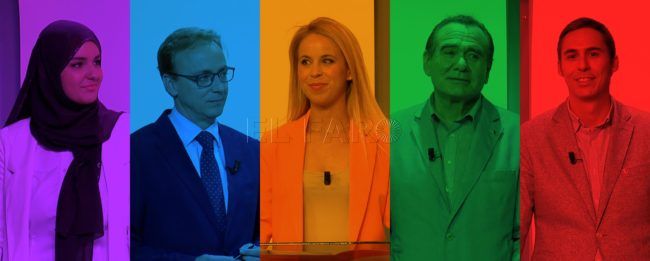 Debate electoral en la televisión pública de Ceuta: 5 temas para 5 candidatos