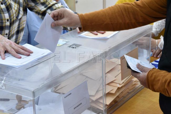 La participación bate un récord en Ceuta y supera el 60%