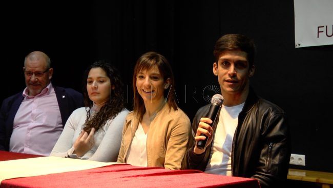 El Faro - Sandra Sánchez e Israel Oliver, bajo la lupa de los alumnos del San Daniel