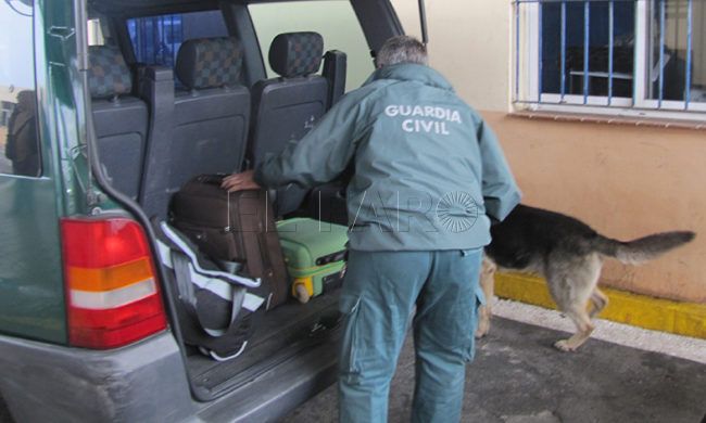 Se enfrenta a 4 años de cárcel por venir desde Sevilla a pasar droga