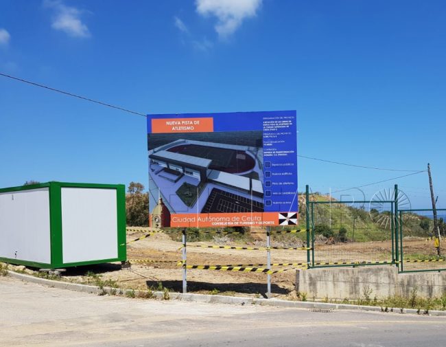 El Faro - El movimiento de tierras activa las obras de la pista de atletismo